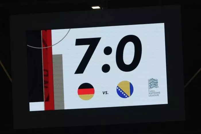 Rekordsieg. Mehr Tore gab es unter Julian Nagelsmann als Bundestrainer noch nicht.
