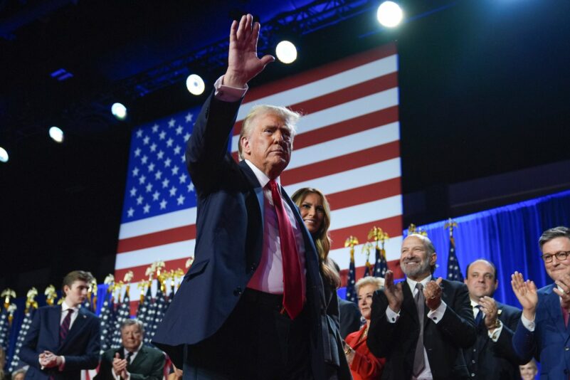 Besser als in allen Umfragen: Donald Trump triumphiert