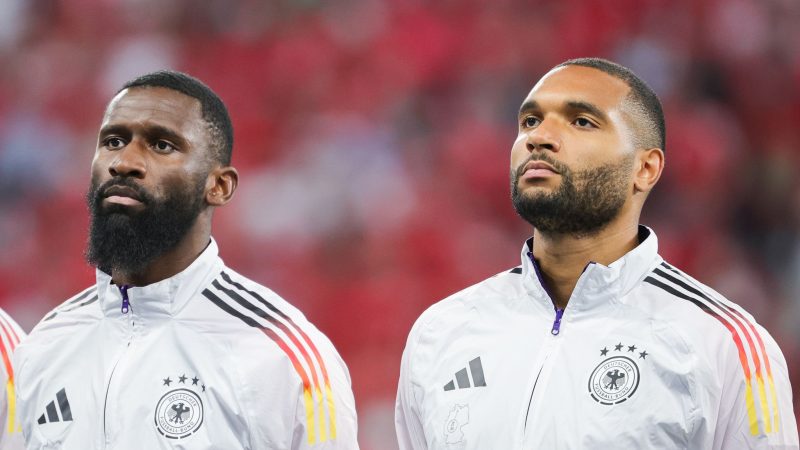 Antonio Rüdiger (l.) und Jonathan Tah (r.) sind Garanten des Aufschwungs der Nationalmannschaft in diesem Jahr.