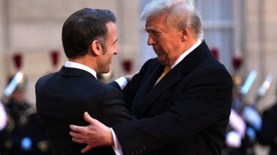 Vor Notre-Dame-Eröffnung: Macron empfängt Trump und Selenskyj im Elysée-Palast