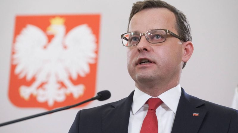 Polens früherer Vize-Justizminister Marcin Romanowski wird wegen Korruptionsverdachts gesucht. (Archivbild)