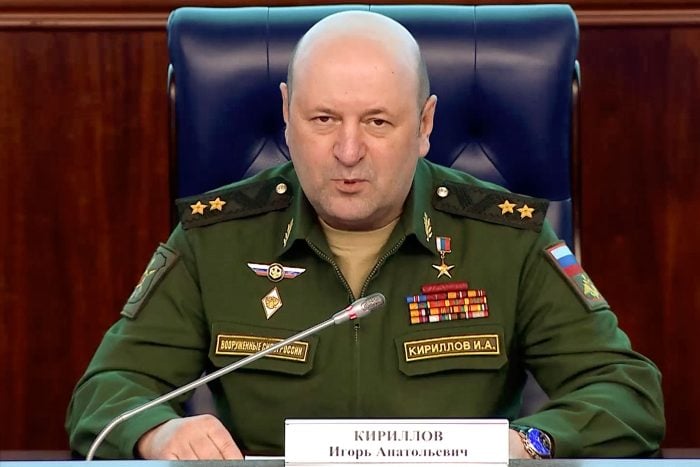 Der russische General Igor Kirillow gehörte zu den bekanntesten Gesichtern des Angriffskrieges gegen die Ukraine.