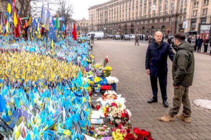 CDU kritisiert Ukraine-Besuch von Scholz als Wahlkampfmanöver