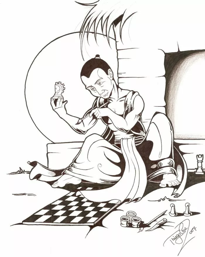 Schach-Erfinder Sissa ibn Dahir