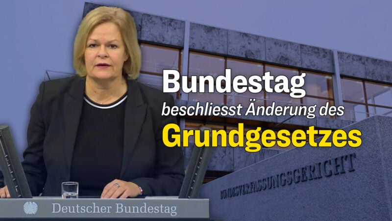 Bundestag stimmt für Stärkung des Bundesverfassungsgerichts – „damit die Feinde unserer Demokratie kein Einfallstor haben“