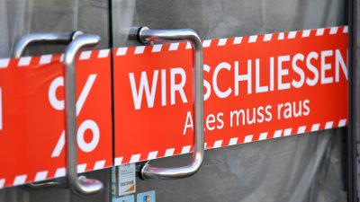 Insolvenzen treffen zunehmend große Unternehmen in Deutschland