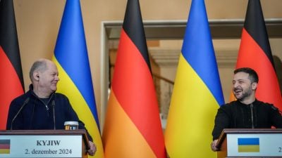 Scholz in Ukraine: Militärmittel im Wert von 650 Millionen Euro