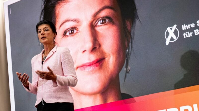 Sahra Wagenknecht ist das Gesicht ihrer jungen Partei BSW - vor allem im Wahlkampf (Archivbild).