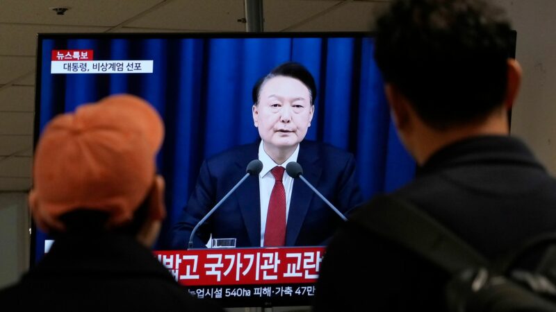 Südkoreas Präsident Yoon rief das Kriegsrecht aus - und nahm den Beschluss kurz darauf wieder zurück.