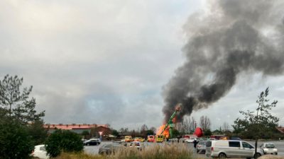 Hohe Schadenssumme nach Feuer im Freizeitpark „Karls Erlebnis-Dorf“