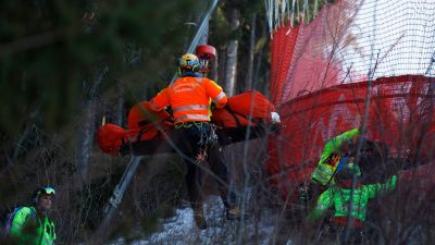 Schlimmer Sturz: Französischer Ski-Star Sarrazin auf Intensivstation