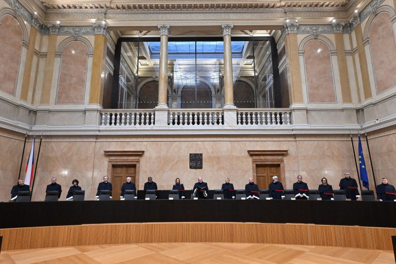 Das Verfassungsgericht in Brünn (Brno) ist das höchste Gericht in Tschechien.