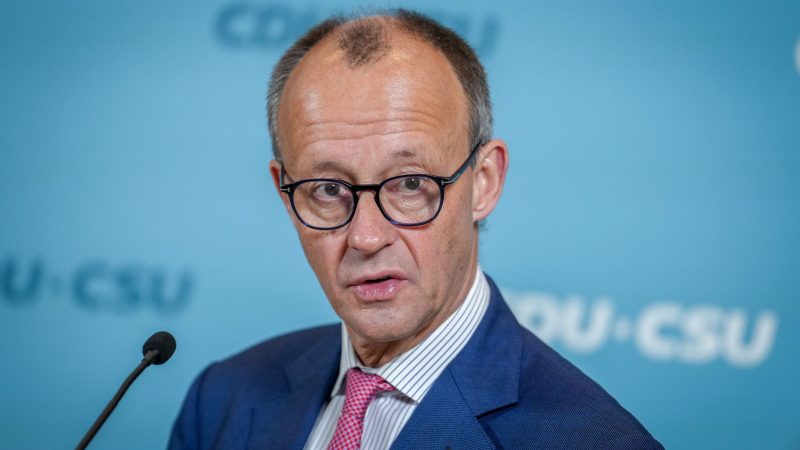 Kanzlerkandidat Friedrich Merz will mit