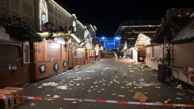 Magdeburg-Anschlag: Täter soll „400 Meter über den Weihnachtsmarkt“ gefahren sein