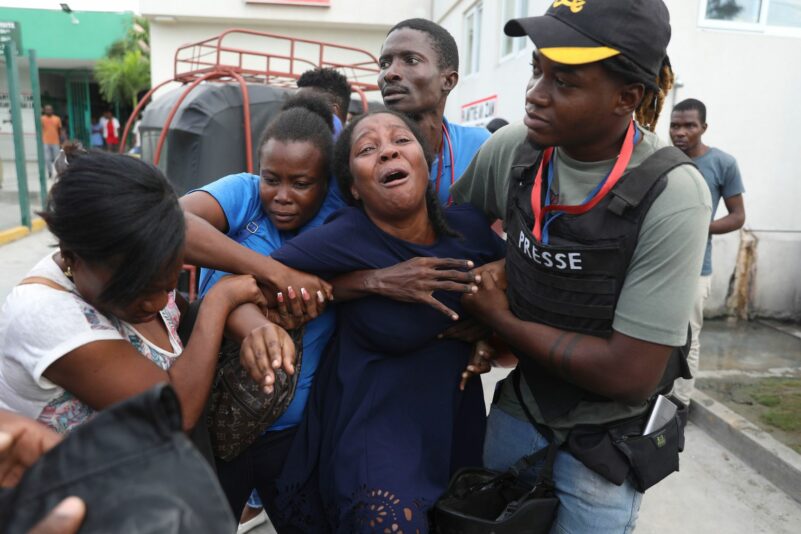 Die Gewalt in Haiti hat am Generalkrankenhaus von Port-au-Prince mehrere Opfer gefordert.