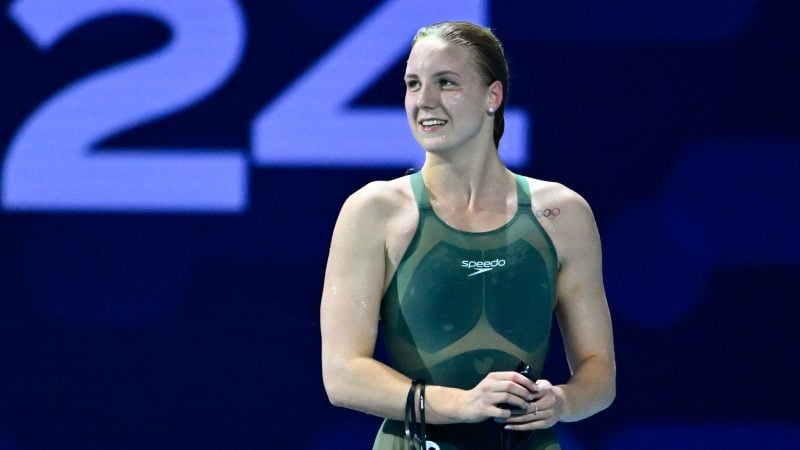 Isabel Gose ist Kurzbahn-Weltmeisterin über 1.500 Meter Freistil.