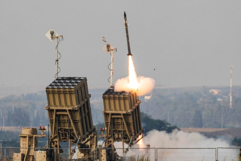 Das israelische Raketenabwehrsystem Iron Dome. (Archivbild)