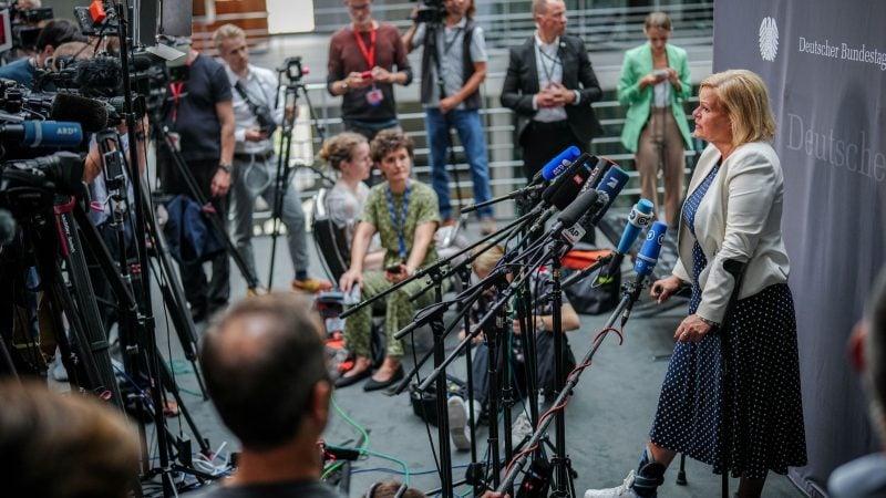 Nancy Faeser will sich den Fragen zu Magdeburg und den Folgen stellen (Foto:Archiv).