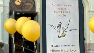 Feierliche Ehrung für Nobelpreisträger – Zwei Gewinner stammen aus Asien