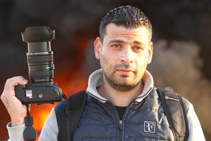 Der dpa-Fotograf Anas Alkharboutli wurde in Syrien getötet.