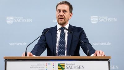 Michael Kretschmer will sich zum dritten Mal zum Ministerpräsidenten von Sachsen wählen lassen (Archivbild).