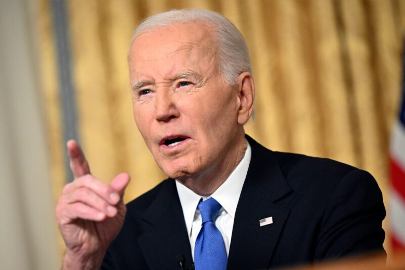 US-Präsident Joe Biden gibt seinen Landsleuten zum Abschied eine Menge von Mahnungen mit auf den Weg.