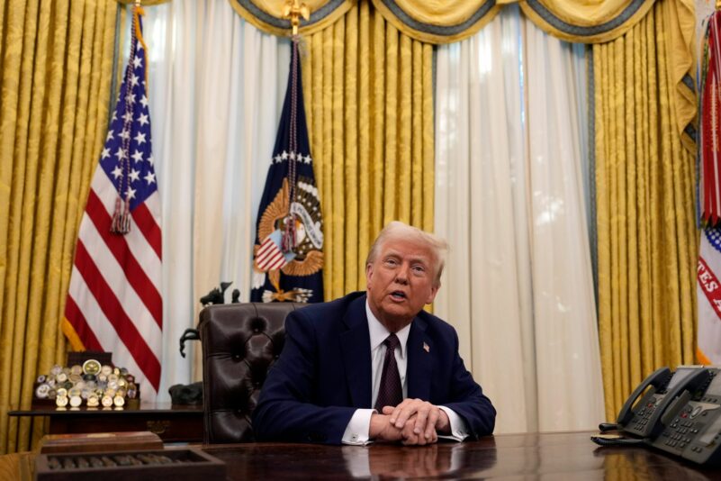 Trump unterzeichnet Begnadigungen für Abtreibungsgegner. (Archivbild)