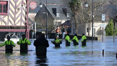 Hochwasser in der Bretagne: 600 Menschen in Sicherheit gebracht