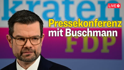 [Live ab 11:30 Uhr] Pressekonferenz der FDP mit Marco Buschmann