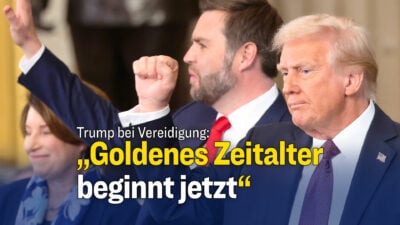 US-Präsident Donald Trump: „Das Goldene Zeitalter beginnt jetzt“