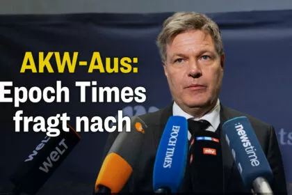 Epoch Times fragt Habeck – Stellungnahmen nach Untersuchungsschuss zum Atomausstieg