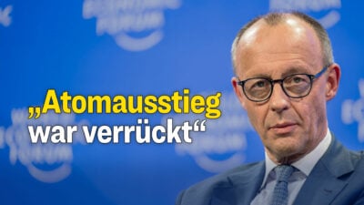 Merz in Davos: Ukrainekrieg „könnte bereits vorbei sein“ – Atomaustieg war „verrückt“