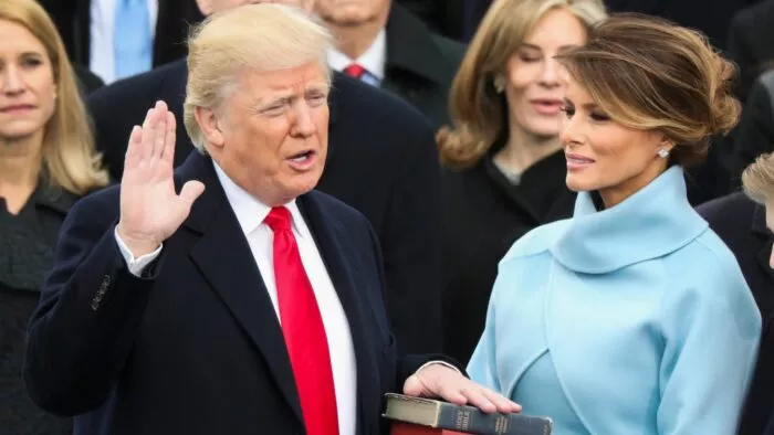 Die Abgabe des Amtseides von Trump steht im Zentrum der Vereidigungszeremonie am US-Kapitol. (Archivbild)