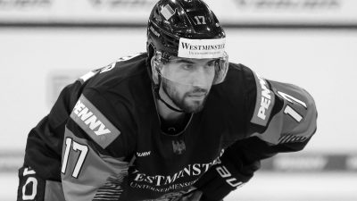 Eishockey unter Schock: Nationalspieler Eder stirbt mit 26