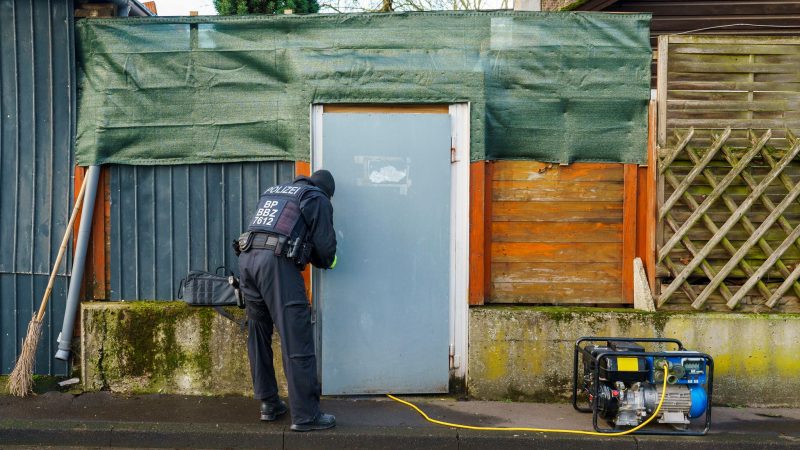 150 Beamte waren im Einsatz.