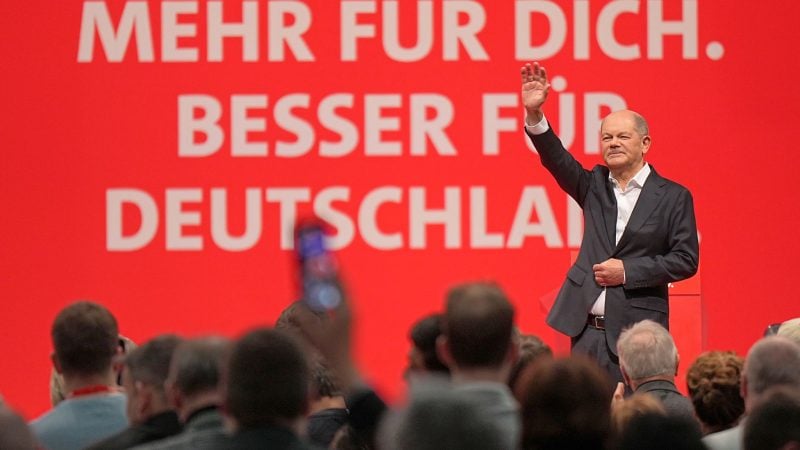 Olaf Scholz ist zum zweiten Mal Kanzlerkandidat der SPD.