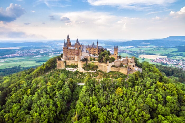 Burg Hohenzollern von Friedrich August Stüler entworfen