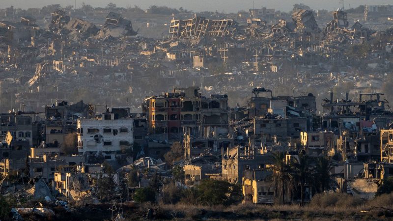 Zerstörte Gebäude im Gazastreifen. (Archivbild)