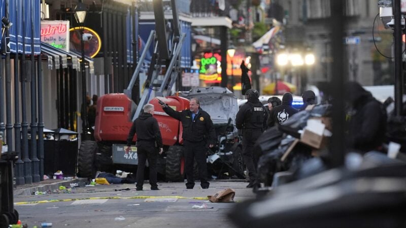 Es gibt viele Opfer nach einem Zwischenfall in New Orleans.