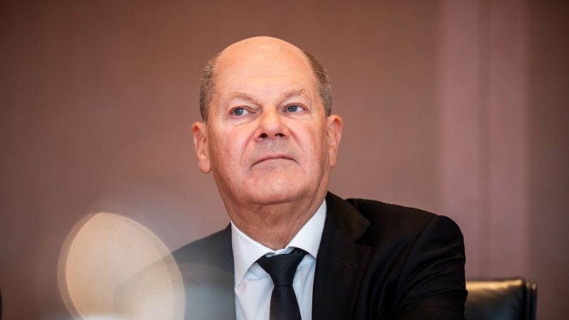 Bundeskanzler Olaf Scholz (SPD)