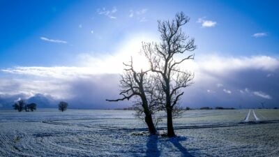 Winterwetter in Norddeutschland