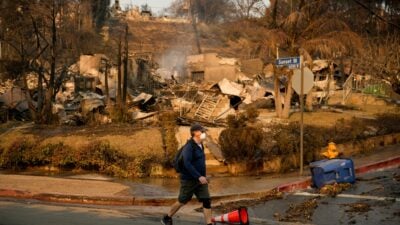 Die Zerstörungen in Los Angeles sind gewaltig.