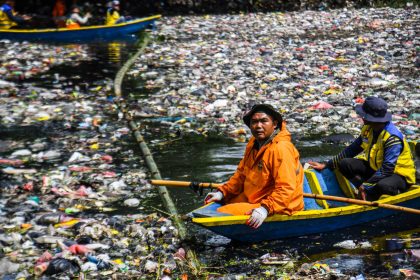 Ein Meer aus Müll: Unterwegs am „dreckigsten Fluss der Welt“