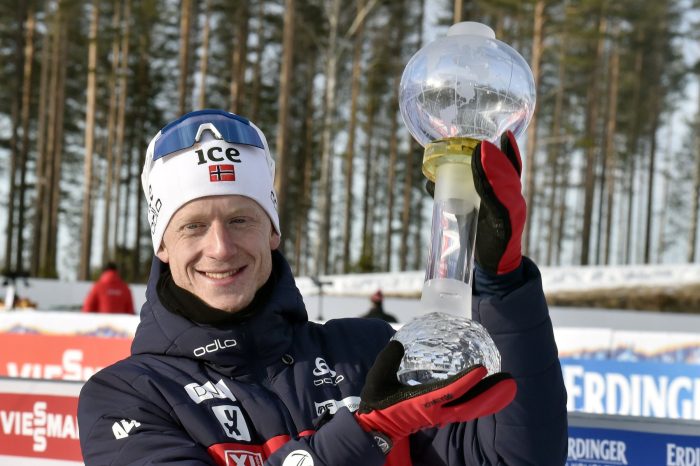 Johannes Thingnes Bö gewann bisher fünfmal den Gesamtweltcup. 