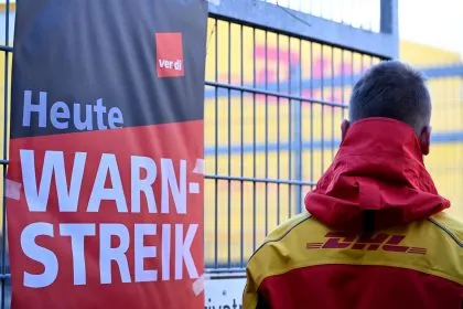 Post-Streik während der Briefwahl - Verdi verlangt höhere Löhne