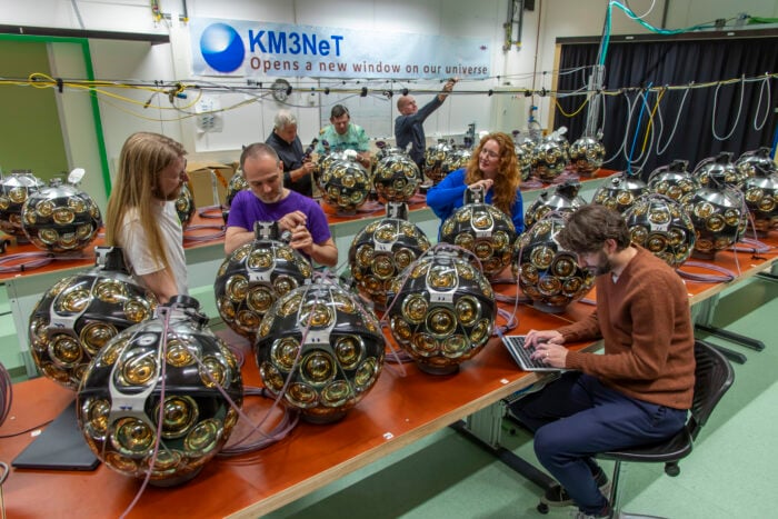 Technik zum Einfangen der Neutrino