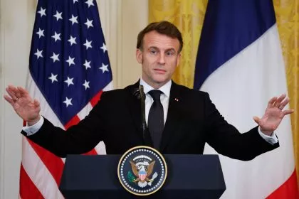 Macron berichtet EU-Spitzen über Treffen mit Trump