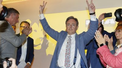 Neuer Regierungschef Belgiens wird der N-VA-Vorsitzende Bart De Wever. (Archivbild)