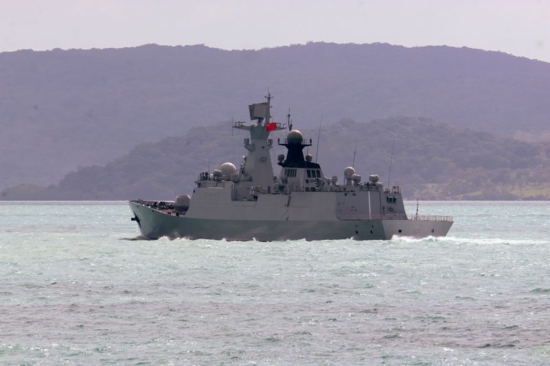 Australien und Neuseeland beobachten die chinesischen Schiffe mit Sorge.