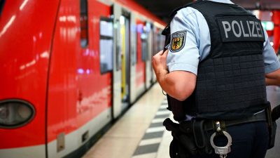 Ein Mann soll in einer Münchner S-Bahn Fahrgäste mit einem Küchenmesser bedroht haben. (Archivbild)